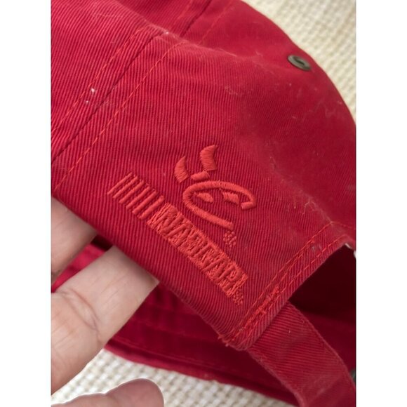 Chase Authentics DALE JR Nascar Budweiser Red Baseball Cap Slide Adjustable - Picture 4 of 7